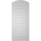 Ekena Millwork Arch Top Surface Mount PVC Gable Vent: Non-Functional, w/ 3-1/2"W x 1"P Standard Frame, 18"W x 40"H GVPAR18X4001SN - alternate 4